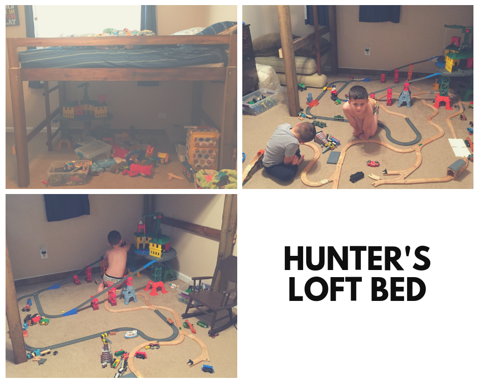 Hunter's Loft Bed for Kids